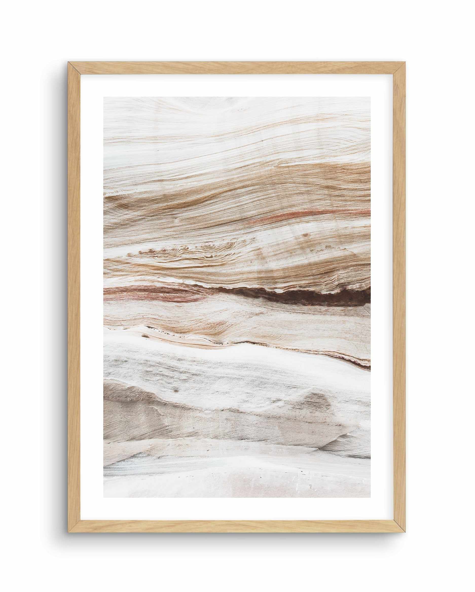 Bronte Rocks I | PT Art Print-PRINT-Olive et Oriel-Olive et Oriel-A5 | 5.8" x 8.3" | 14.8 x 21cm-Oak-With White Border-Buy-Australian-Art-Prints-Online-with-Olive-et-Oriel-Your-Artwork-Specialists-Austrailia-Decorate-With-Coastal-Photo-Wall-Art-Prints-From-Our-Beach-House-Artwork-Collection-Fine-Poster-and-Framed-Artwork