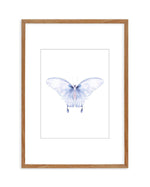 Butterfly I Art Print-PRINT-Olive et Oriel-Olive et Oriel-50x70 cm | 19.6" x 27.5"-Walnut-With White Border-Buy-Australian-Art-Prints-Online-with-Olive-et-Oriel-Your-Artwork-Specialists-Austrailia-Decorate-With-Coastal-Photo-Wall-Art-Prints-From-Our-Beach-House-Artwork-Collection-Fine-Poster-and-Framed-Artwork