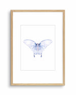 Butterfly I Art Print-PRINT-Olive et Oriel-Olive et Oriel-A5 | 5.8" x 8.3" | 14.8 x 21cm-Oak-With White Border-Buy-Australian-Art-Prints-Online-with-Olive-et-Oriel-Your-Artwork-Specialists-Austrailia-Decorate-With-Coastal-Photo-Wall-Art-Prints-From-Our-Beach-House-Artwork-Collection-Fine-Poster-and-Framed-Artwork