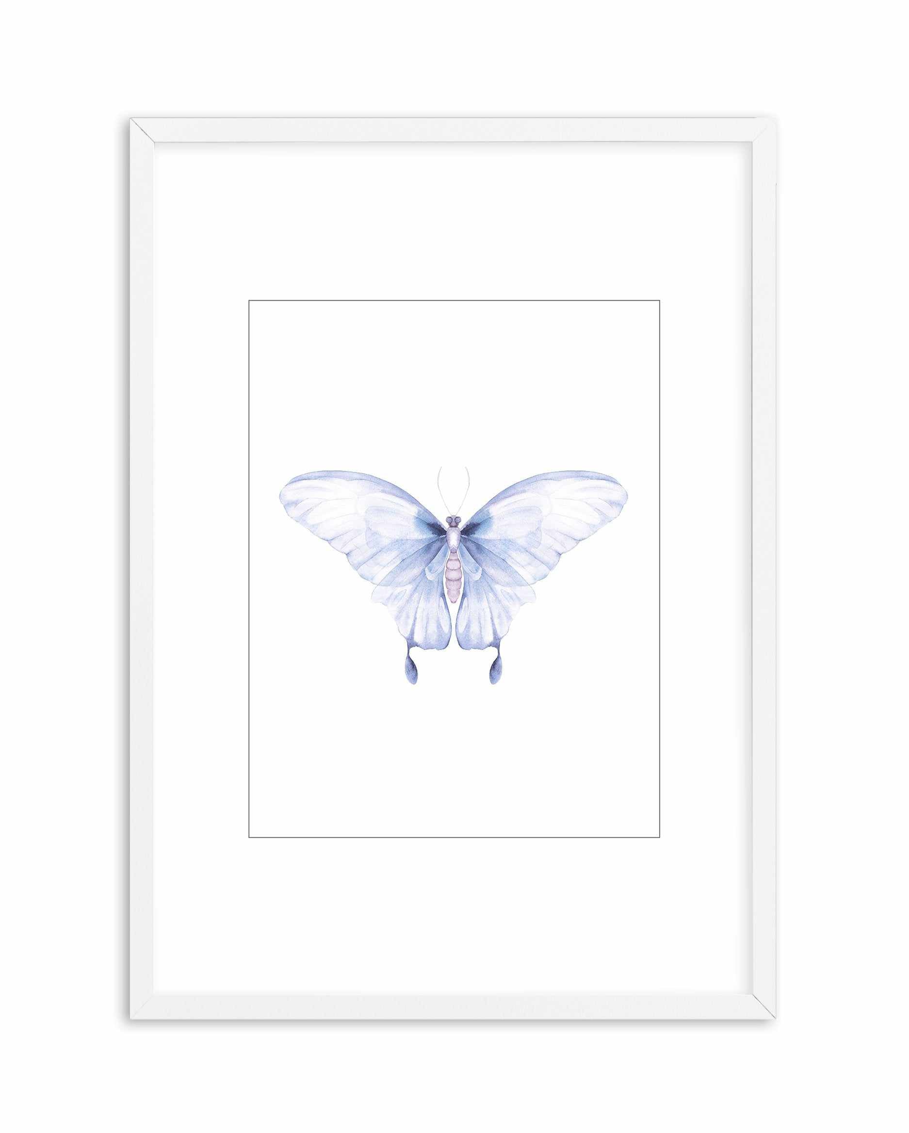 Butterfly I Art Print-PRINT-Olive et Oriel-Olive et Oriel-A5 | 5.8" x 8.3" | 14.8 x 21cm-White-With White Border-Buy-Australian-Art-Prints-Online-with-Olive-et-Oriel-Your-Artwork-Specialists-Austrailia-Decorate-With-Coastal-Photo-Wall-Art-Prints-From-Our-Beach-House-Artwork-Collection-Fine-Poster-and-Framed-Artwork