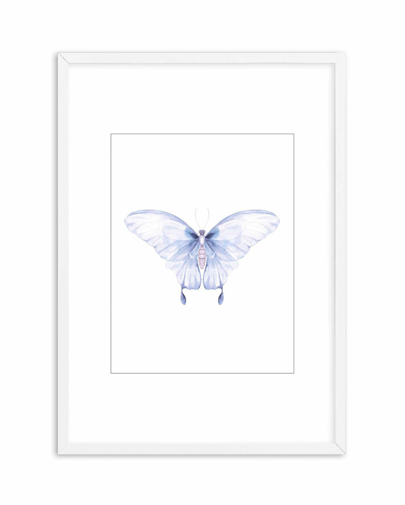 Butterfly I Art Print-PRINT-Olive et Oriel-Olive et Oriel-A5 | 5.8" x 8.3" | 14.8 x 21cm-White-With White Border-Buy-Australian-Art-Prints-Online-with-Olive-et-Oriel-Your-Artwork-Specialists-Austrailia-Decorate-With-Coastal-Photo-Wall-Art-Prints-From-Our-Beach-House-Artwork-Collection-Fine-Poster-and-Framed-Artwork