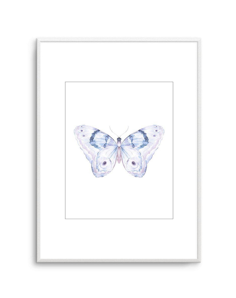 Butterfly II Art Print-PRINT-Olive et Oriel-Olive et Oriel-A5 | 5.8" x 8.3" | 14.8 x 21cm-Unframed Art Print-With White Border-Buy-Australian-Art-Prints-Online-with-Olive-et-Oriel-Your-Artwork-Specialists-Austrailia-Decorate-With-Coastal-Photo-Wall-Art-Prints-From-Our-Beach-House-Artwork-Collection-Fine-Poster-and-Framed-Artwork