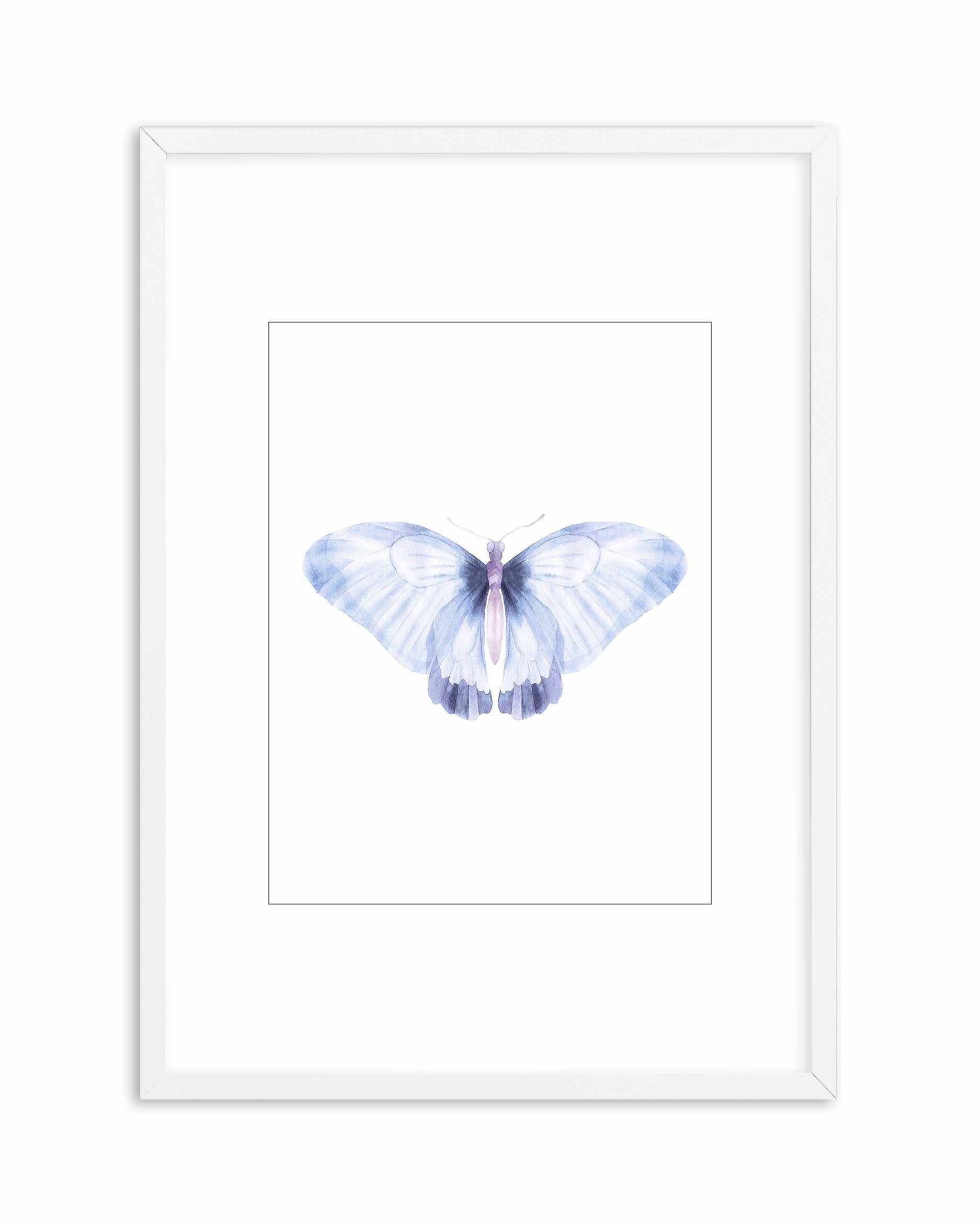 Butterfly III Art Print-PRINT-Olive et Oriel-Olive et Oriel-A5 | 5.8" x 8.3" | 14.8 x 21cm-White-With White Border-Buy-Australian-Art-Prints-Online-with-Olive-et-Oriel-Your-Artwork-Specialists-Austrailia-Decorate-With-Coastal-Photo-Wall-Art-Prints-From-Our-Beach-House-Artwork-Collection-Fine-Poster-and-Framed-Artwork