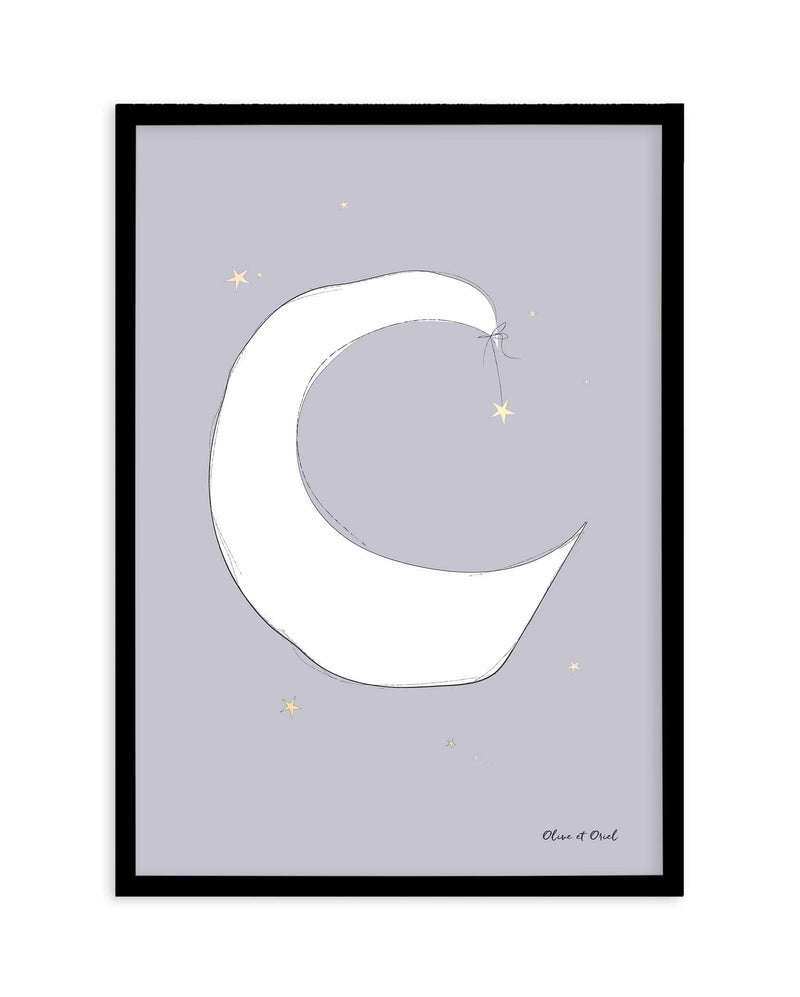 By Moonlight | 5 Colour Options Art Print-PRINT-Olive et Oriel-Olive et Oriel-A5 | 5.8" x 8.3" | 14.8 x 21cm-Black-With White Border-Buy-Australian-Art-Prints-Online-with-Olive-et-Oriel-Your-Artwork-Specialists-Austrailia-Decorate-With-Coastal-Photo-Wall-Art-Prints-From-Our-Beach-House-Artwork-Collection-Fine-Poster-and-Framed-Artwork