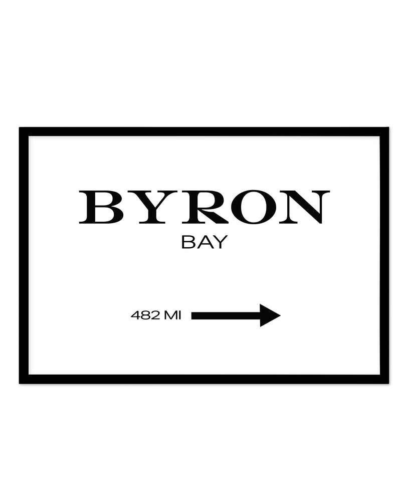 Byron Bay 482 MI Art Print-PRINT-Olive et Oriel-Olive et Oriel-A5 | 5.8" x 8.3" | 14.8 x 21cm-Black-With White Border-Buy-Australian-Art-Prints-Online-with-Olive-et-Oriel-Your-Artwork-Specialists-Austrailia-Decorate-With-Coastal-Photo-Wall-Art-Prints-From-Our-Beach-House-Artwork-Collection-Fine-Poster-and-Framed-Artwork