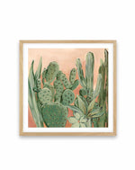 Cactus Square Art Print