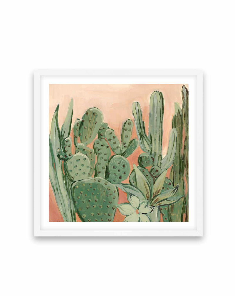 Cactus Square Art Print
