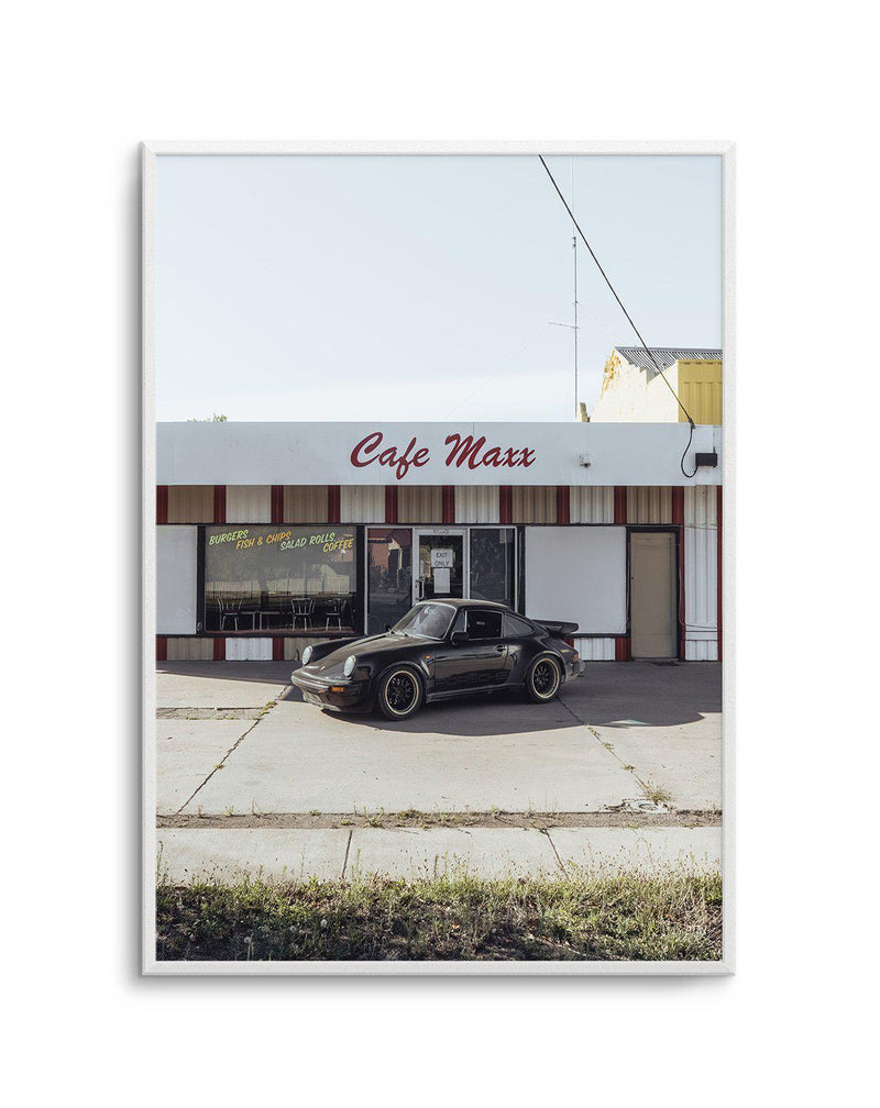 Cafe Maxx By Tim Harris Art Print-PRINT-Olive et Oriel-Tim Harris-A5 | 5.8" x 8.3" | 14.8 x 21cm-Unframed Art Print-With White Border-Buy-Australian-Art-Prints-Online-with-Olive-et-Oriel-Your-Artwork-Specialists-Austrailia-Decorate-With-Coastal-Photo-Wall-Art-Prints-From-Our-Beach-House-Artwork-Collection-Fine-Poster-and-Framed-Artwork