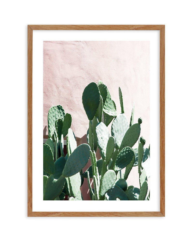 California Cactus II Art Print-PRINT-Olive et Oriel-Olive et Oriel-50x70 cm | 19.6" x 27.5"-Walnut-With White Border-Buy-Australian-Art-Prints-Online-with-Olive-et-Oriel-Your-Artwork-Specialists-Austrailia-Decorate-With-Coastal-Photo-Wall-Art-Prints-From-Our-Beach-House-Artwork-Collection-Fine-Poster-and-Framed-Artwork