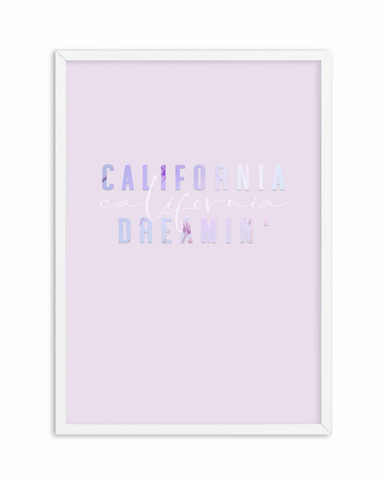 California Dreamin' | 2 Colour Options Art Print-PRINT-Olive et Oriel-Olive et Oriel-A5 | 5.8" x 8.3" | 14.8 x 21cm-White-With White Border-Buy-Australian-Art-Prints-Online-with-Olive-et-Oriel-Your-Artwork-Specialists-Austrailia-Decorate-With-Coastal-Photo-Wall-Art-Prints-From-Our-Beach-House-Artwork-Collection-Fine-Poster-and-Framed-Artwork