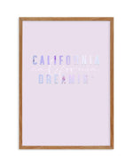 California Dreamin' | 2 Colour Options Art Print-PRINT-Olive et Oriel-Olive et Oriel-50x70 cm | 19.6" x 27.5"-Walnut-With White Border-Buy-Australian-Art-Prints-Online-with-Olive-et-Oriel-Your-Artwork-Specialists-Austrailia-Decorate-With-Coastal-Photo-Wall-Art-Prints-From-Our-Beach-House-Artwork-Collection-Fine-Poster-and-Framed-Artwork