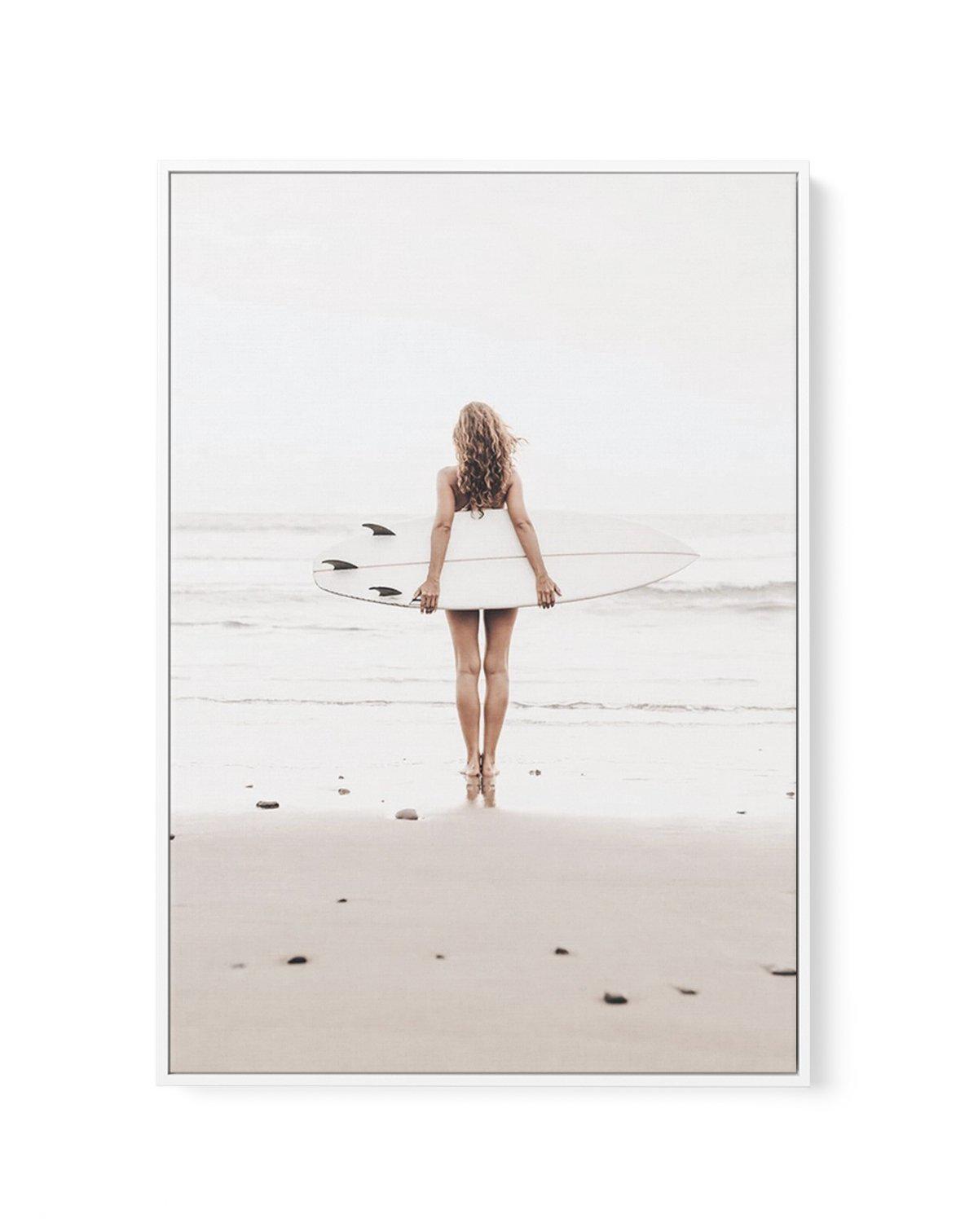 California Girl | Framed Canvas-CANVAS-You can shop wall art online with Olive et Oriel for everything from abstract art to fun kids wall art. Our beautiful modern art prints and canvas art are available from large canvas prints to wall art paintings and our proudly Australian artwork collection offers only the highest quality framed large wall art and canvas art Australia - You can buy fashion photography prints or Hampton print posters and paintings on canvas from Olive et Oriel and have them 