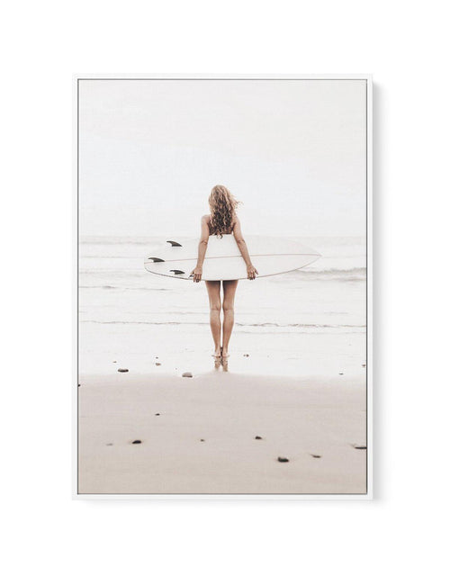 California Girl | Framed Canvas-CANVAS-You can shop wall art online with Olive et Oriel for everything from abstract art to fun kids wall art. Our beautiful modern art prints and canvas art are available from large canvas prints to wall art paintings and our proudly Australian artwork collection offers only the highest quality framed large wall art and canvas art Australia - You can buy fashion photography prints or Hampton print posters and paintings on canvas from Olive et Oriel and have them 