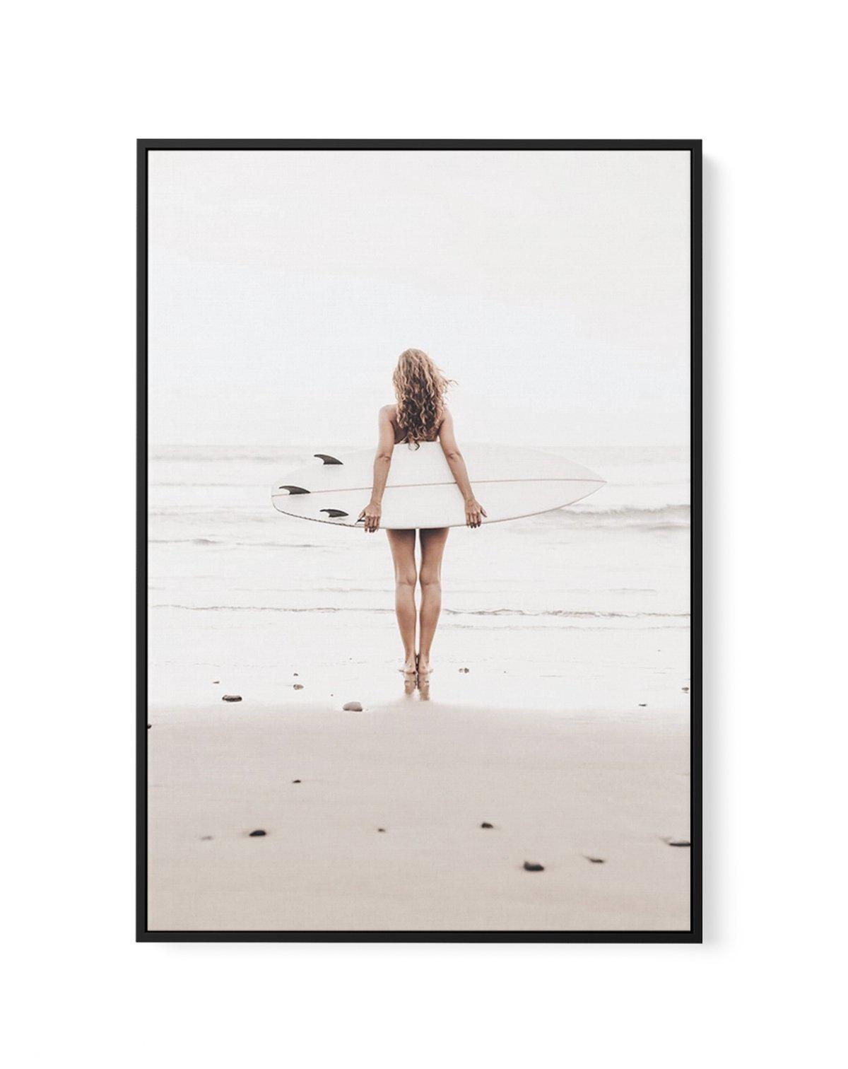 California Girl | Framed Canvas-CANVAS-You can shop wall art online with Olive et Oriel for everything from abstract art to fun kids wall art. Our beautiful modern art prints and canvas art are available from large canvas prints to wall art paintings and our proudly Australian artwork collection offers only the highest quality framed large wall art and canvas art Australia - You can buy fashion photography prints or Hampton print posters and paintings on canvas from Olive et Oriel and have them 