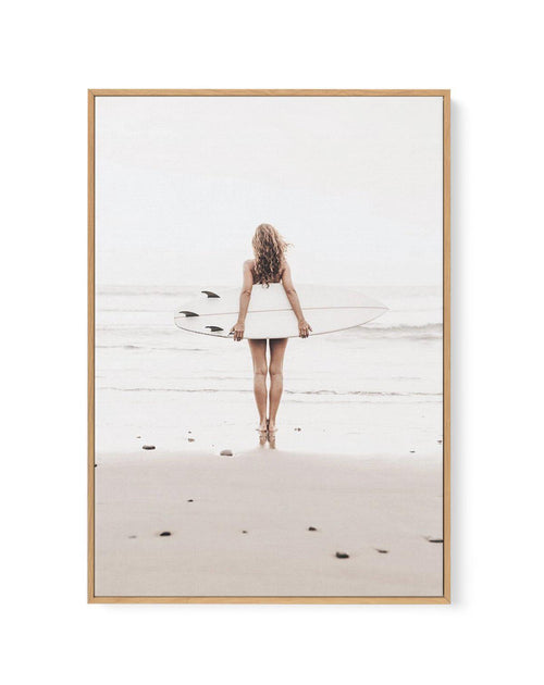 California Girl | Framed Canvas-CANVAS-You can shop wall art online with Olive et Oriel for everything from abstract art to fun kids wall art. Our beautiful modern art prints and canvas art are available from large canvas prints to wall art paintings and our proudly Australian artwork collection offers only the highest quality framed large wall art and canvas art Australia - You can buy fashion photography prints or Hampton print posters and paintings on canvas from Olive et Oriel and have them 