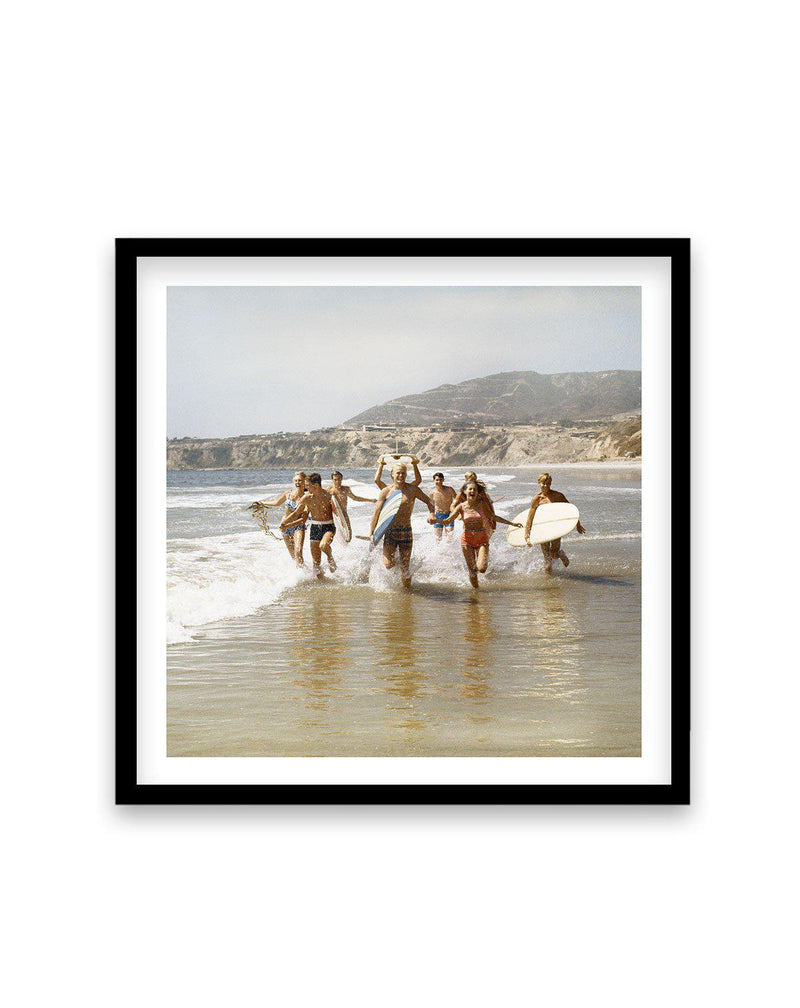 Californian Summer | Tom Kelley Archive Art Print-Print-Olive et Oriel-Olive et Oriel-70x70 cm | 27.5" x 27.5"-Black-With White Border-Buy-Australian-Art-Prints-Online-with-Olive-et-Oriel-Your-Artwork-Specialists-Austrailia-Decorate-With-Coastal-Photo-Wall-Art-Prints-From-Our-Beach-House-Artwork-Collection-Fine-Poster-and-Framed-Artwork
