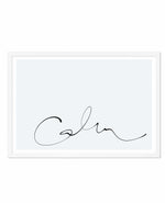 Calm | 2 Colour Options Art Print-PRINT-Olive et Oriel-Olive et Oriel-A5 | 5.8" x 8.3" | 14.8 x 21cm-White-With White Border-Buy-Australian-Art-Prints-Online-with-Olive-et-Oriel-Your-Artwork-Specialists-Austrailia-Decorate-With-Coastal-Photo-Wall-Art-Prints-From-Our-Beach-House-Artwork-Collection-Fine-Poster-and-Framed-Artwork