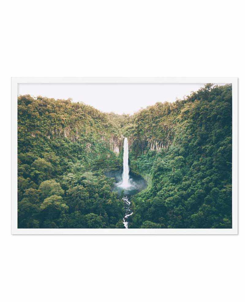 Cannabullen Waterfall Art Print-PRINT-Olive et Oriel-Olive et Oriel-A5 | 5.8" x 8.3" | 14.8 x 21cm-White-With White Border-Buy-Australian-Art-Prints-Online-with-Olive-et-Oriel-Your-Artwork-Specialists-Austrailia-Decorate-With-Coastal-Photo-Wall-Art-Prints-From-Our-Beach-House-Artwork-Collection-Fine-Poster-and-Framed-Artwork