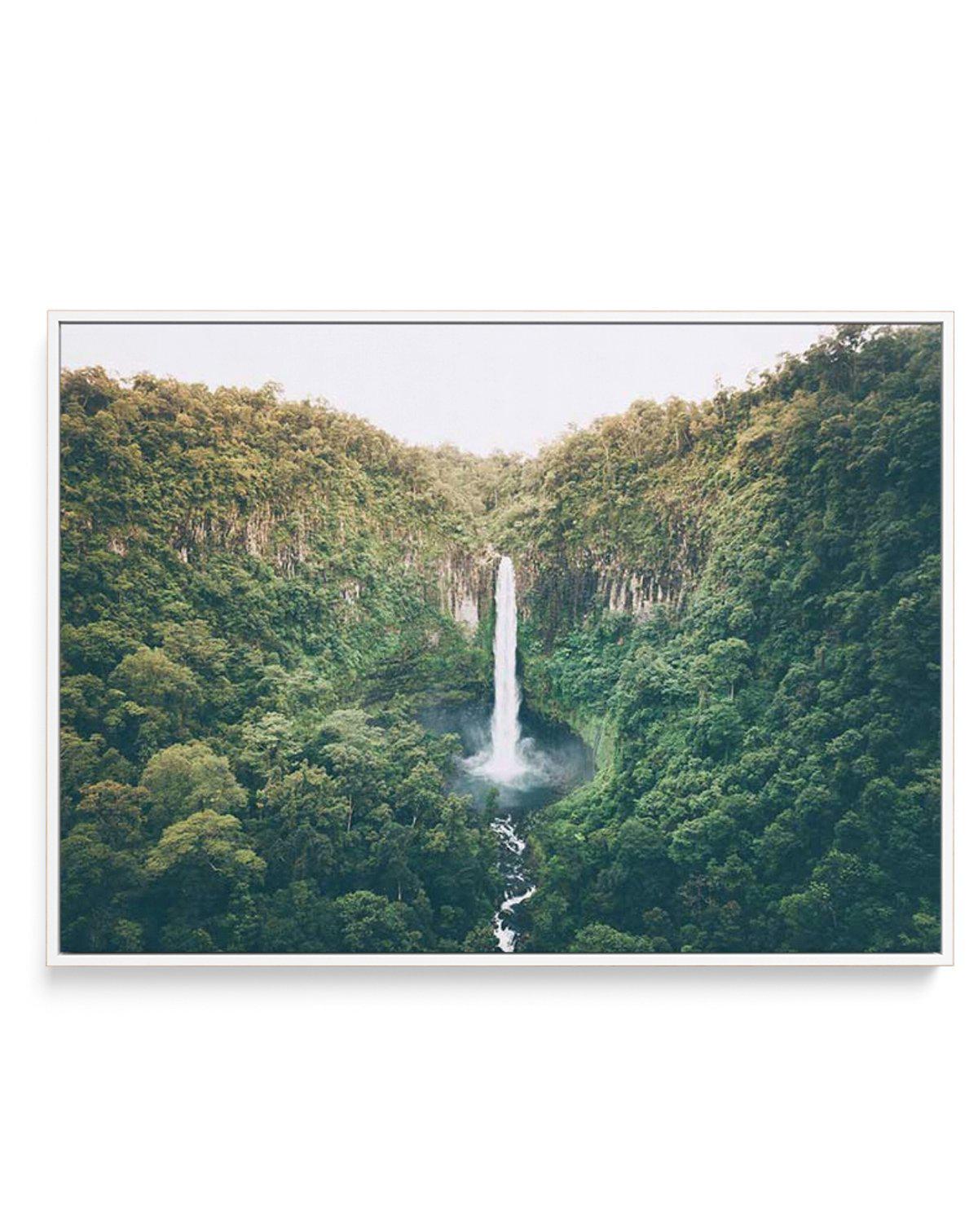 Cannabullen Waterfall | Framed Canvas-CANVAS-You can shop wall art online with Olive et Oriel for everything from abstract art to fun kids wall art. Our beautiful modern art prints and canvas art are available from large canvas prints to wall art paintings and our proudly Australian artwork collection offers only the highest quality framed large wall art and canvas art Australia - You can buy fashion photography prints or Hampton print posters and paintings on canvas from Olive et Oriel and have