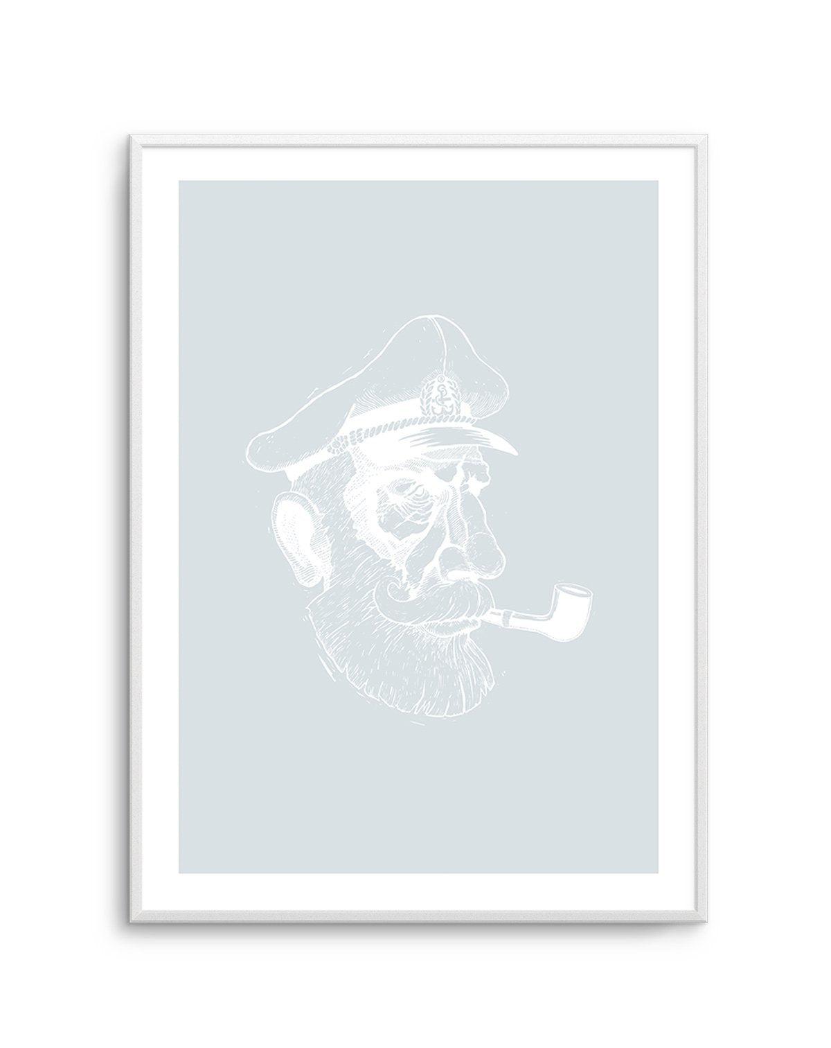 Captain | 2 Colour Options Art Print-PRINT-Olive et Oriel-Olive et Oriel-Buy-Australian-Art-Prints-Online-with-Olive-et-Oriel-Your-Artwork-Specialists-Austrailia-Decorate-With-Coastal-Photo-Wall-Art-Prints-From-Our-Beach-House-Artwork-Collection-Fine-Poster-and-Framed-Artwork