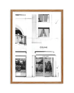 Celine | Cannes Art Print-PRINT-Olive et Oriel-Olive et Oriel-50x70 cm | 19.6" x 27.5"-Walnut-With White Border-Buy-Australian-Art-Prints-Online-with-Olive-et-Oriel-Your-Artwork-Specialists-Austrailia-Decorate-With-Coastal-Photo-Wall-Art-Prints-From-Our-Beach-House-Artwork-Collection-Fine-Poster-and-Framed-Artwork