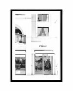 Celine | Cannes Art Print-PRINT-Olive et Oriel-Olive et Oriel-A5 | 5.8" x 8.3" | 14.8 x 21cm-Black-With White Border-Buy-Australian-Art-Prints-Online-with-Olive-et-Oriel-Your-Artwork-Specialists-Austrailia-Decorate-With-Coastal-Photo-Wall-Art-Prints-From-Our-Beach-House-Artwork-Collection-Fine-Poster-and-Framed-Artwork