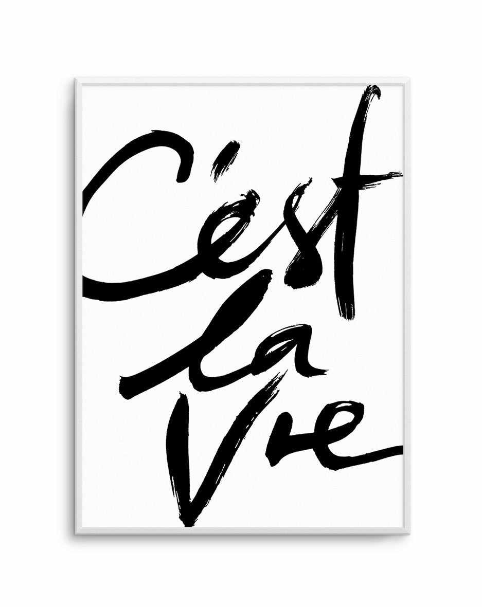 C'est La Vie II Art Print-PRINT-Olive et Oriel-Olive et Oriel-A5 | 5.8" x 8.3" | 14.8 x 21cm-Unframed Art Print-With White Border-Buy-Australian-Art-Prints-Online-with-Olive-et-Oriel-Your-Artwork-Specialists-Austrailia-Decorate-With-Coastal-Photo-Wall-Art-Prints-From-Our-Beach-House-Artwork-Collection-Fine-Poster-and-Framed-Artwork