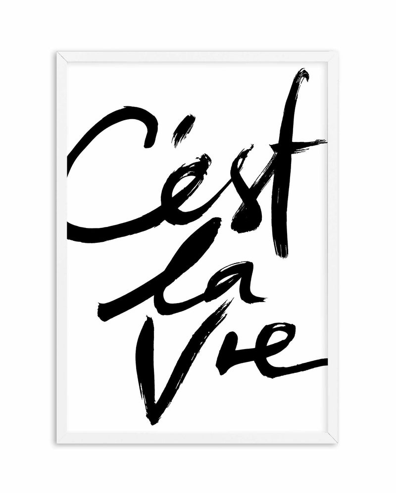 C'est La Vie II Art Print-PRINT-Olive et Oriel-Olive et Oriel-A5 | 5.8" x 8.3" | 14.8 x 21cm-White-With White Border-Buy-Australian-Art-Prints-Online-with-Olive-et-Oriel-Your-Artwork-Specialists-Austrailia-Decorate-With-Coastal-Photo-Wall-Art-Prints-From-Our-Beach-House-Artwork-Collection-Fine-Poster-and-Framed-Artwork