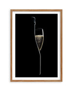 Champagne Silhouette Art Print-PRINT-Olive et Oriel-Olive et Oriel-Buy-Australian-Art-Prints-Online-with-Olive-et-Oriel-Your-Artwork-Specialists-Austrailia-Decorate-With-Coastal-Photo-Wall-Art-Prints-From-Our-Beach-House-Artwork-Collection-Fine-Poster-and-Framed-Artwork