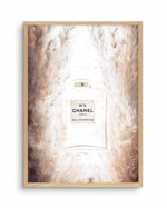 Chanel No 5 | Summer Glow Art Print-PRINT-Olive et Oriel-Olive et Oriel-A4 | 8.3" x 11.7" | 21 x 29.7cm-Oak-With White Border-Buy-Australian-Art-Prints-Online-with-Olive-et-Oriel-Your-Artwork-Specialists-Austrailia-Decorate-With-Coastal-Photo-Wall-Art-Prints-From-Our-Beach-House-Artwork-Collection-Fine-Poster-and-Framed-Artwork
