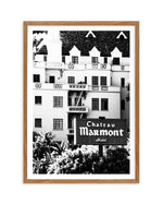 Chateau Marmont | PT Art Print-PRINT-Olive et Oriel-Olive et Oriel-50x70 cm | 19.6" x 27.5"-Walnut-With White Border-Buy-Australian-Art-Prints-Online-with-Olive-et-Oriel-Your-Artwork-Specialists-Austrailia-Decorate-With-Coastal-Photo-Wall-Art-Prints-From-Our-Beach-House-Artwork-Collection-Fine-Poster-and-Framed-Artwork