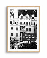 Chateau Marmont | PT Art Print-PRINT-Olive et Oriel-Olive et Oriel-A5 | 5.8" x 8.3" | 14.8 x 21cm-Oak-With White Border-Buy-Australian-Art-Prints-Online-with-Olive-et-Oriel-Your-Artwork-Specialists-Austrailia-Decorate-With-Coastal-Photo-Wall-Art-Prints-From-Our-Beach-House-Artwork-Collection-Fine-Poster-and-Framed-Artwork