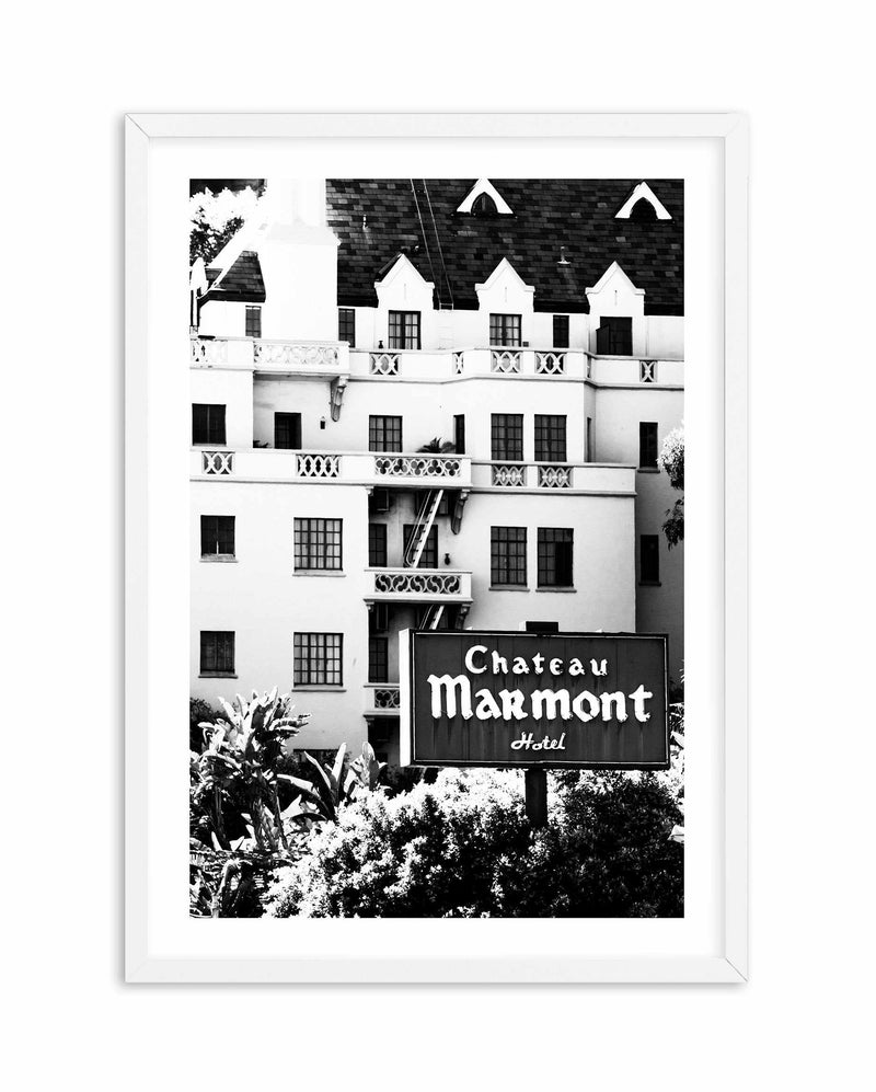 Chateau Marmont | PT Art Print-PRINT-Olive et Oriel-Olive et Oriel-A5 | 5.8" x 8.3" | 14.8 x 21cm-White-With White Border-Buy-Australian-Art-Prints-Online-with-Olive-et-Oriel-Your-Artwork-Specialists-Austrailia-Decorate-With-Coastal-Photo-Wall-Art-Prints-From-Our-Beach-House-Artwork-Collection-Fine-Poster-and-Framed-Artwork