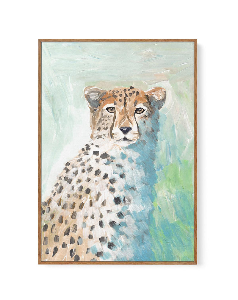 Cheetah | Framed Canvas-CANVAS-You can shop wall art online with Olive et Oriel for everything from abstract art to fun kids wall art. Our beautiful modern art prints and canvas art are available from large canvas prints to wall art paintings and our proudly Australian artwork collection offers only the highest quality framed large wall art and canvas art Australia - You can buy fashion photography prints or Hampton print posters and paintings on canvas from Olive et Oriel and have them delivere