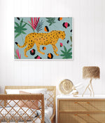 Cheetah II | Framed Canvas-CANVAS-You can shop wall art online with Olive et Oriel for everything from abstract art to fun kids wall art. Our beautiful modern art prints and canvas art are available from large canvas prints to wall art paintings and our proudly Australian artwork collection offers only the highest quality framed large wall art and canvas art Australia - You can buy fashion photography prints or Hampton print posters and paintings on canvas from Olive et Oriel and have them deliv