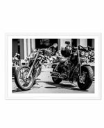 Classic Motorcycle II Art Print-PRINT-Olive et Oriel-Olive et Oriel-A5 | 5.8" x 8.3" | 14.8 x 21cm-White-With White Border-Buy-Australian-Art-Prints-Online-with-Olive-et-Oriel-Your-Artwork-Specialists-Austrailia-Decorate-With-Coastal-Photo-Wall-Art-Prints-From-Our-Beach-House-Artwork-Collection-Fine-Poster-and-Framed-Artwork