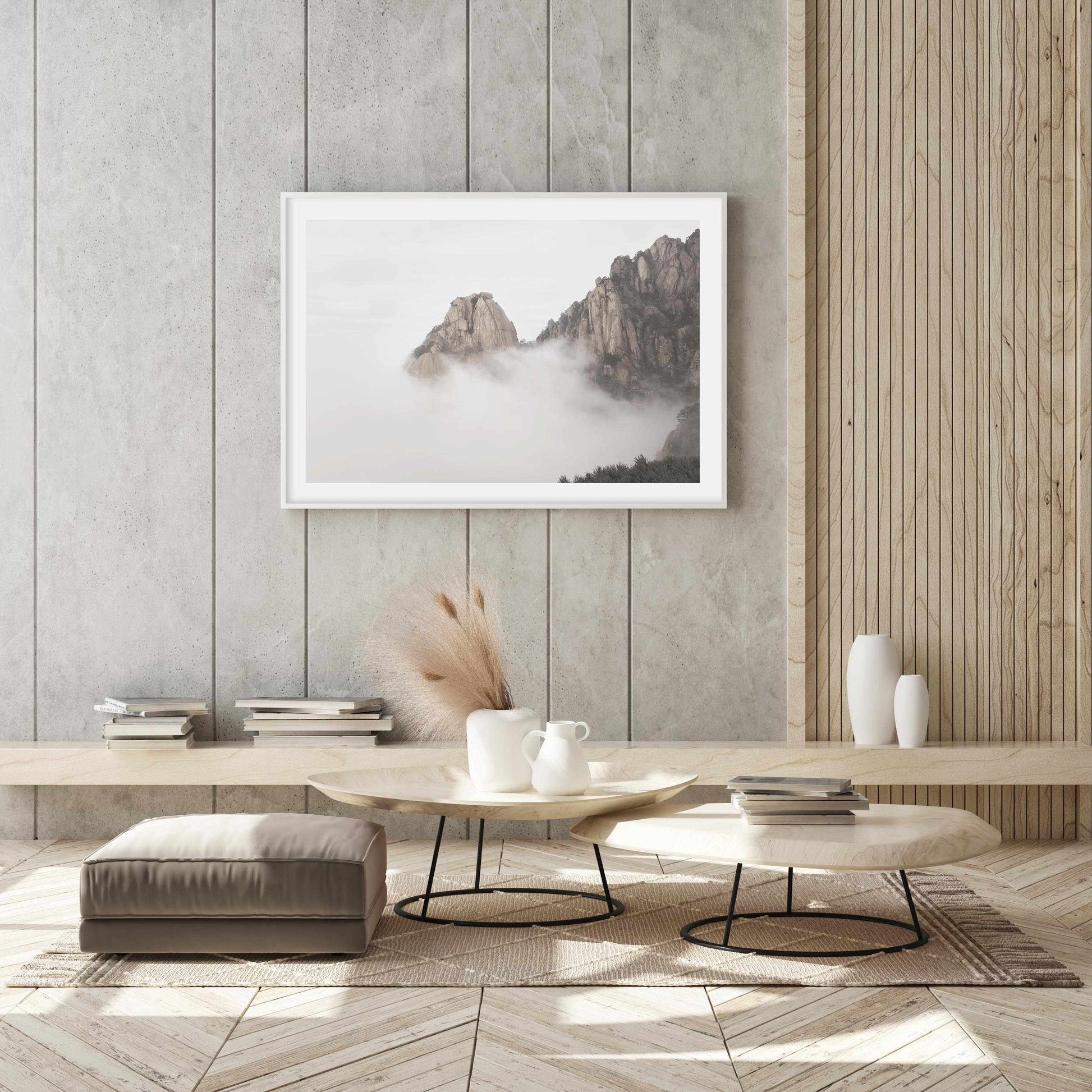 Cloud Mountain Art Print-PRINT-Olive et Oriel-Olive et Oriel-Buy-Australian-Art-Prints-Online-with-Olive-et-Oriel-Your-Artwork-Specialists-Austrailia-Decorate-With-Coastal-Photo-Wall-Art-Prints-From-Our-Beach-House-Artwork-Collection-Fine-Poster-and-Framed-Artwork