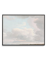 Clouds at Dusk | Framed Canvas-CANVAS-You can shop wall art online with Olive et Oriel for everything from abstract art to fun kids wall art. Our beautiful modern art prints and canvas art are available from large canvas prints to wall art paintings and our proudly Australian artwork collection offers only the highest quality framed large wall art and canvas art Australia - You can buy fashion photography prints or Hampton print posters and paintings on canvas from Olive et Oriel and have them d