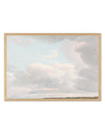 Clouds At Dusk Art Print-PRINT-Olive et Oriel-Olive et Oriel-A5 | 5.8" x 8.3" | 14.8 x 21cm-Oak-With White Border-Buy-Australian-Art-Prints-Online-with-Olive-et-Oriel-Your-Artwork-Specialists-Austrailia-Decorate-With-Coastal-Photo-Wall-Art-Prints-From-Our-Beach-House-Artwork-Collection-Fine-Poster-and-Framed-Artwork
