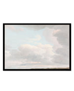 Clouds At Dusk Art Print-PRINT-Olive et Oriel-Olive et Oriel-A5 | 5.8" x 8.3" | 14.8 x 21cm-Black-With White Border-Buy-Australian-Art-Prints-Online-with-Olive-et-Oriel-Your-Artwork-Specialists-Austrailia-Decorate-With-Coastal-Photo-Wall-Art-Prints-From-Our-Beach-House-Artwork-Collection-Fine-Poster-and-Framed-Artwork