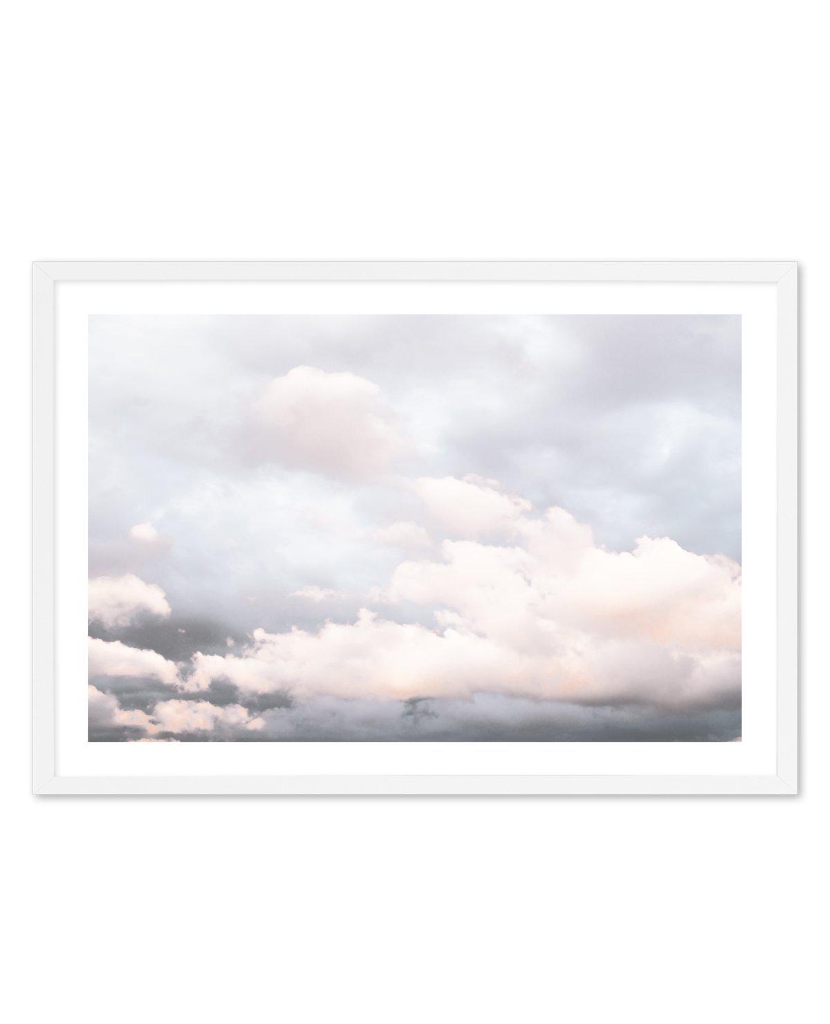 Clouds I Art Print-PRINT-Olive et Oriel-Olive et Oriel-A5 | 5.8" x 8.3" | 14.8 x 21cm-White-With White Border-Buy-Australian-Art-Prints-Online-with-Olive-et-Oriel-Your-Artwork-Specialists-Austrailia-Decorate-With-Coastal-Photo-Wall-Art-Prints-From-Our-Beach-House-Artwork-Collection-Fine-Poster-and-Framed-Artwork