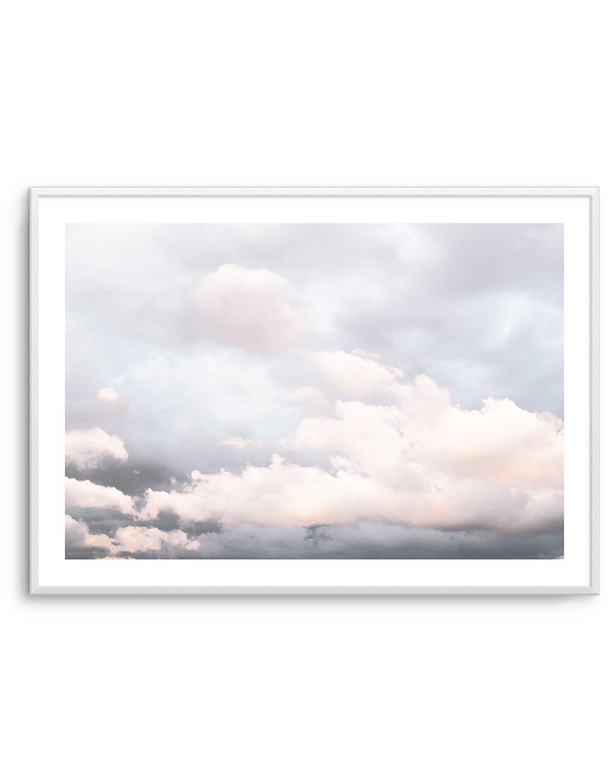 Clouds I Art Print-PRINT-Olive et Oriel-Olive et Oriel-A5 | 5.8" x 8.3" | 14.8 x 21cm-Unframed Art Print-With White Border-Buy-Australian-Art-Prints-Online-with-Olive-et-Oriel-Your-Artwork-Specialists-Austrailia-Decorate-With-Coastal-Photo-Wall-Art-Prints-From-Our-Beach-House-Artwork-Collection-Fine-Poster-and-Framed-Artwork