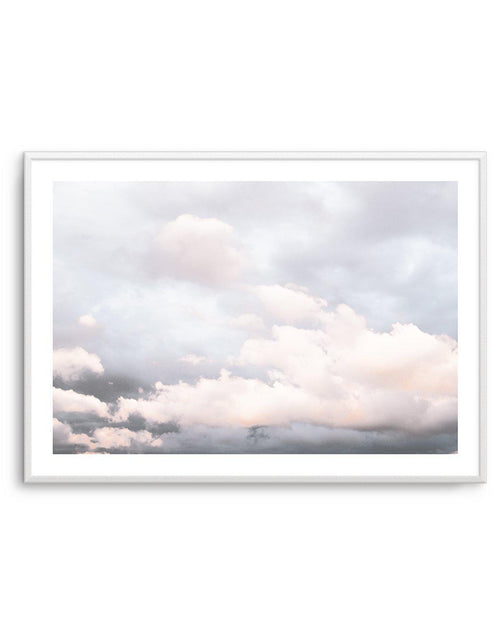 Clouds I Art Print-PRINT-Olive et Oriel-Olive et Oriel-A5 | 5.8" x 8.3" | 14.8 x 21cm-Unframed Art Print-With White Border-Buy-Australian-Art-Prints-Online-with-Olive-et-Oriel-Your-Artwork-Specialists-Austrailia-Decorate-With-Coastal-Photo-Wall-Art-Prints-From-Our-Beach-House-Artwork-Collection-Fine-Poster-and-Framed-Artwork