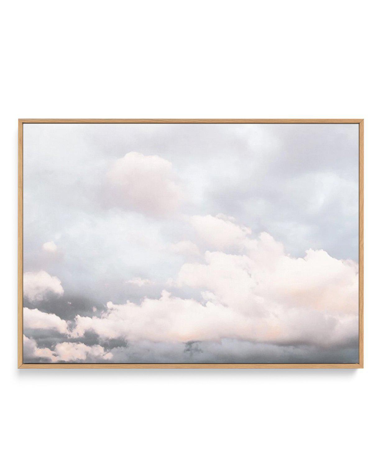 Clouds I | Framed Canvas-CANVAS-You can shop wall art online with Olive et Oriel for everything from abstract art to fun kids wall art. Our beautiful modern art prints and canvas art are available from large canvas prints to wall art paintings and our proudly Australian artwork collection offers only the highest quality framed large wall art and canvas art Australia - You can buy fashion photography prints or Hampton print posters and paintings on canvas from Olive et Oriel and have them deliver