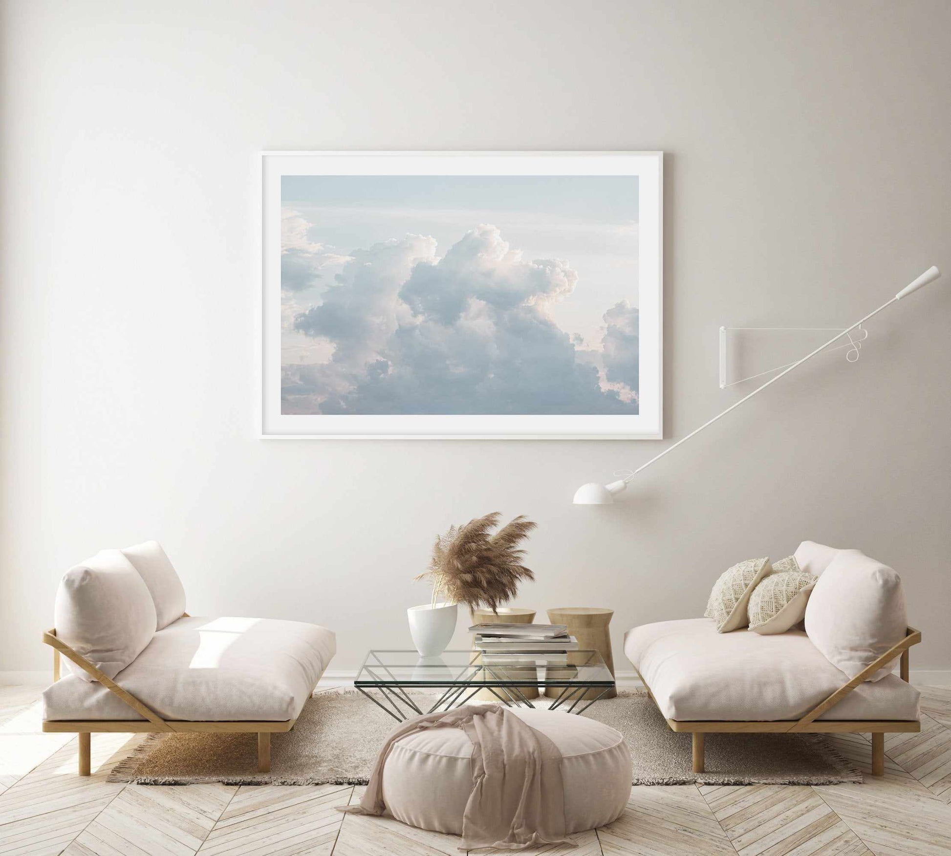 Clouds II Art Print-PRINT-Olive et Oriel-Olive et Oriel-Buy-Australian-Art-Prints-Online-with-Olive-et-Oriel-Your-Artwork-Specialists-Austrailia-Decorate-With-Coastal-Photo-Wall-Art-Prints-From-Our-Beach-House-Artwork-Collection-Fine-Poster-and-Framed-Artwork