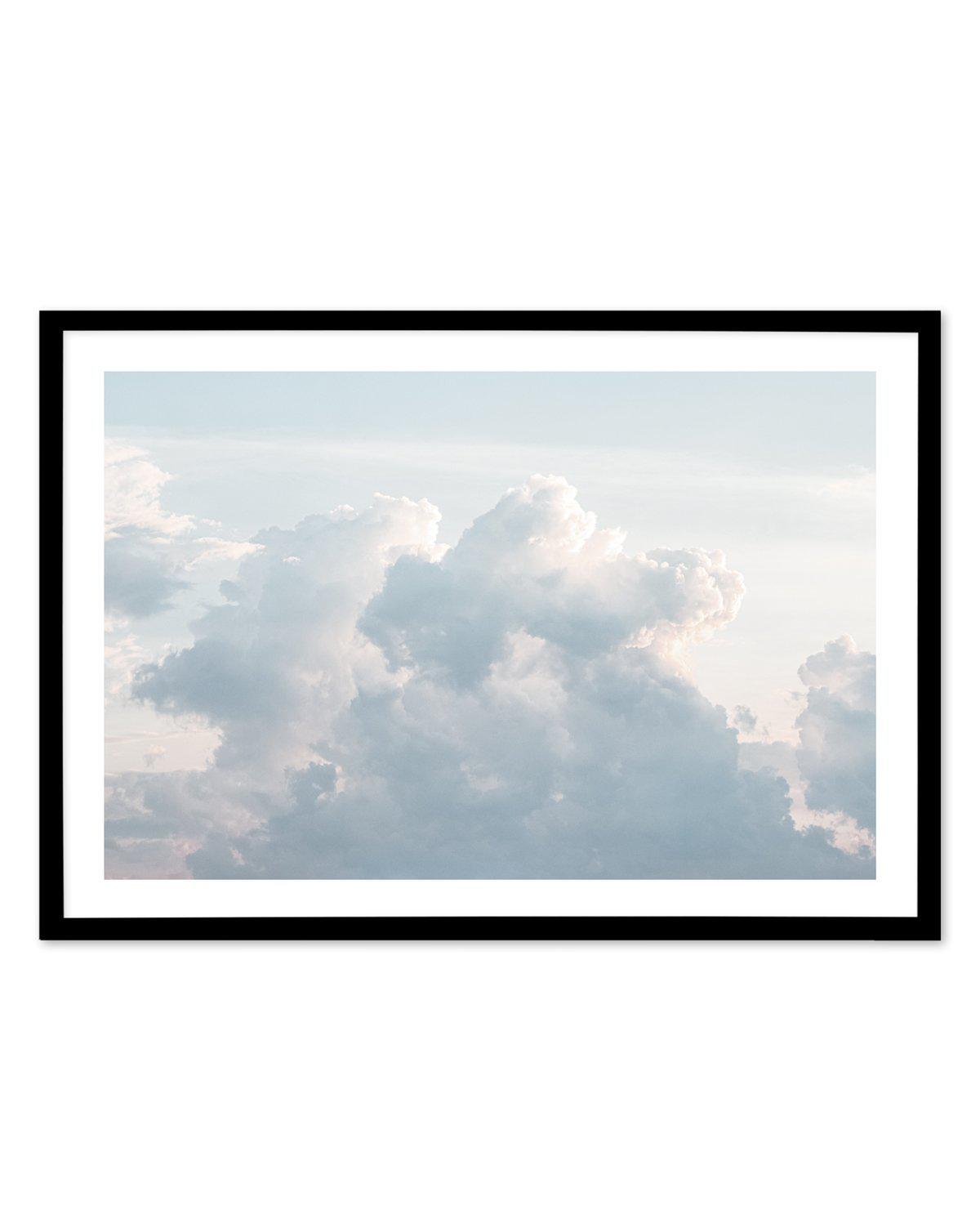 Clouds II Art Print-PRINT-Olive et Oriel-Olive et Oriel-A5 | 5.8" x 8.3" | 14.8 x 21cm-Black-With White Border-Buy-Australian-Art-Prints-Online-with-Olive-et-Oriel-Your-Artwork-Specialists-Austrailia-Decorate-With-Coastal-Photo-Wall-Art-Prints-From-Our-Beach-House-Artwork-Collection-Fine-Poster-and-Framed-Artwork