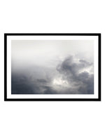 Clouds III Art Print-PRINT-Olive et Oriel-Olive et Oriel-A5 | 5.8" x 8.3" | 14.8 x 21cm-Black-With White Border-Buy-Australian-Art-Prints-Online-with-Olive-et-Oriel-Your-Artwork-Specialists-Austrailia-Decorate-With-Coastal-Photo-Wall-Art-Prints-From-Our-Beach-House-Artwork-Collection-Fine-Poster-and-Framed-Artwork