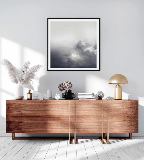 Clouds III SQ Art Print-PRINT-Olive et Oriel-Olive et Oriel-Buy-Australian-Art-Prints-Online-with-Olive-et-Oriel-Your-Artwork-Specialists-Austrailia-Decorate-With-Coastal-Photo-Wall-Art-Prints-From-Our-Beach-House-Artwork-Collection-Fine-Poster-and-Framed-Artwork