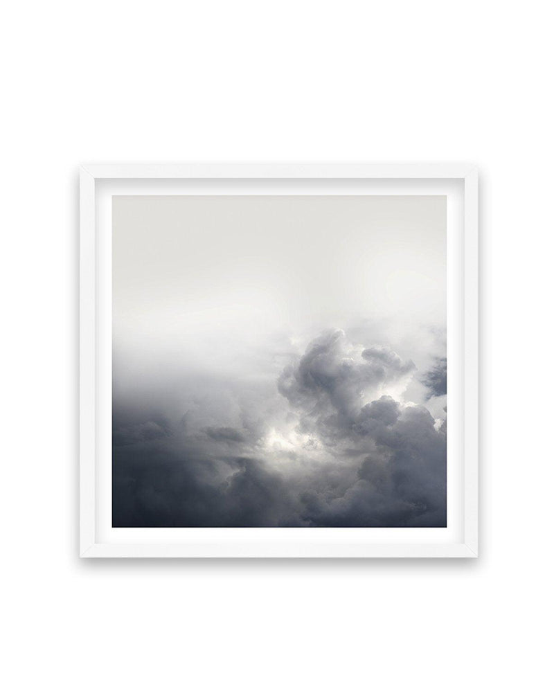 Clouds III SQ Art Print-PRINT-Olive et Oriel-Olive et Oriel-70x70 cm | 27.5" x 27.5"-White-With White Border-Buy-Australian-Art-Prints-Online-with-Olive-et-Oriel-Your-Artwork-Specialists-Austrailia-Decorate-With-Coastal-Photo-Wall-Art-Prints-From-Our-Beach-House-Artwork-Collection-Fine-Poster-and-Framed-Artwork