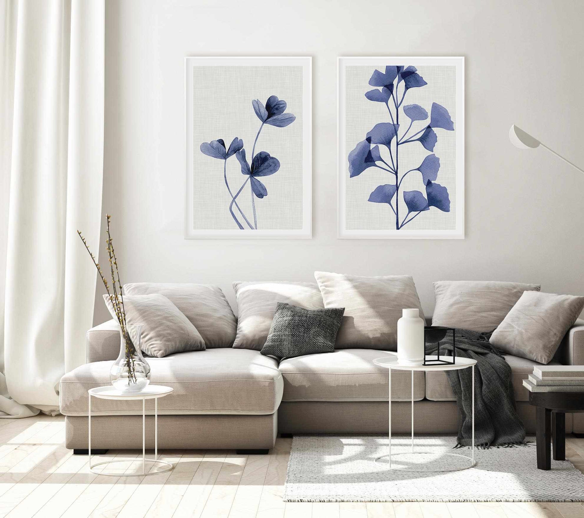 Clover | Navy Art Print-PRINT-Olive et Oriel-Olive et Oriel-Buy-Australian-Art-Prints-Online-with-Olive-et-Oriel-Your-Artwork-Specialists-Austrailia-Decorate-With-Coastal-Photo-Wall-Art-Prints-From-Our-Beach-House-Artwork-Collection-Fine-Poster-and-Framed-Artwork